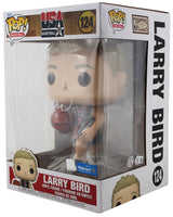 Larry Bird Signed 10 Inch USA Basketball #124 Funko Pop Vinyl Figure BAS Witness
