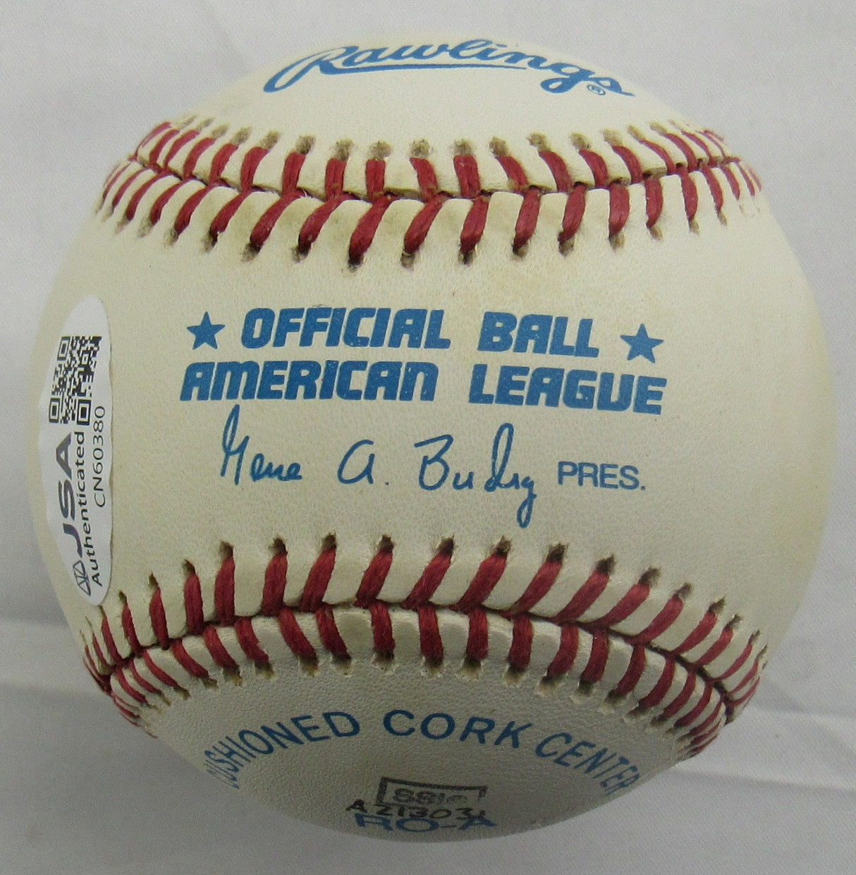 Wade Boggs Signed Rawlings Baseball JSA CN60380
