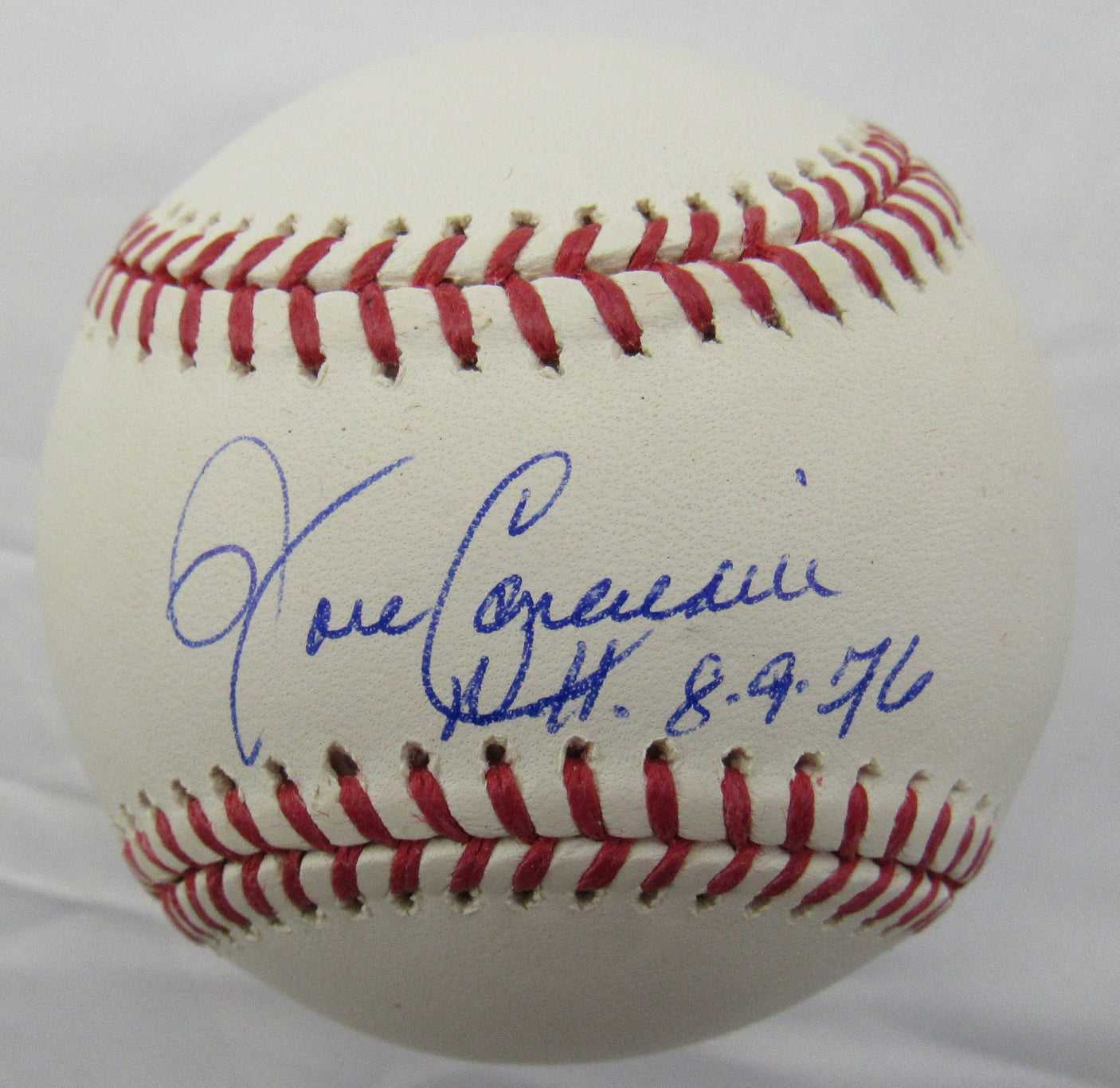 John Candelaria Signed Rawlings Auto Baseball w/ NH Insc B157