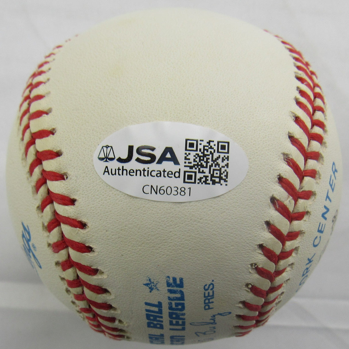 Dave Cone Signed Rawlings Baseball JSA CN60381 - 96/98 WS Champs