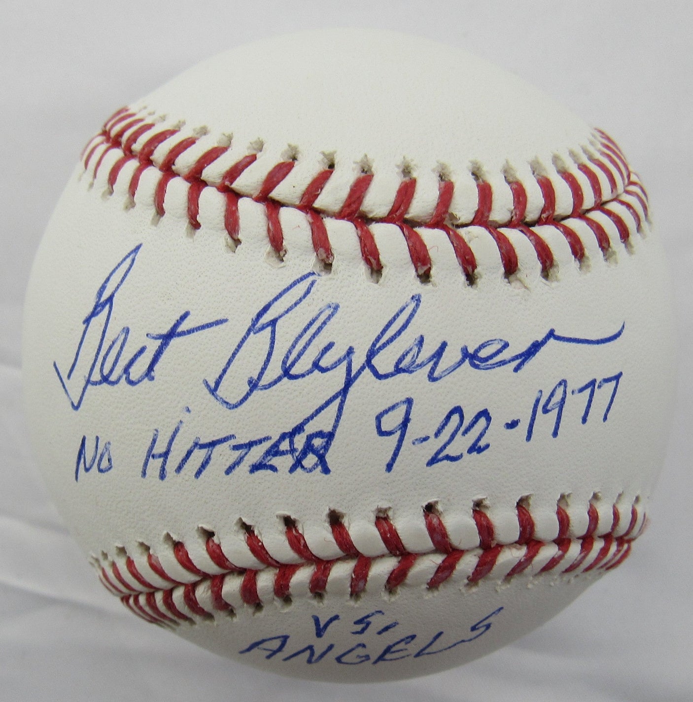 Bert Blyleven Signed Auto Baseball w/ No Hitter Insc JSA AG88913 B157