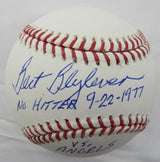 Bert Blyleven Signed Auto Baseball w/ No Hitter Insc JSA AG88913 B157