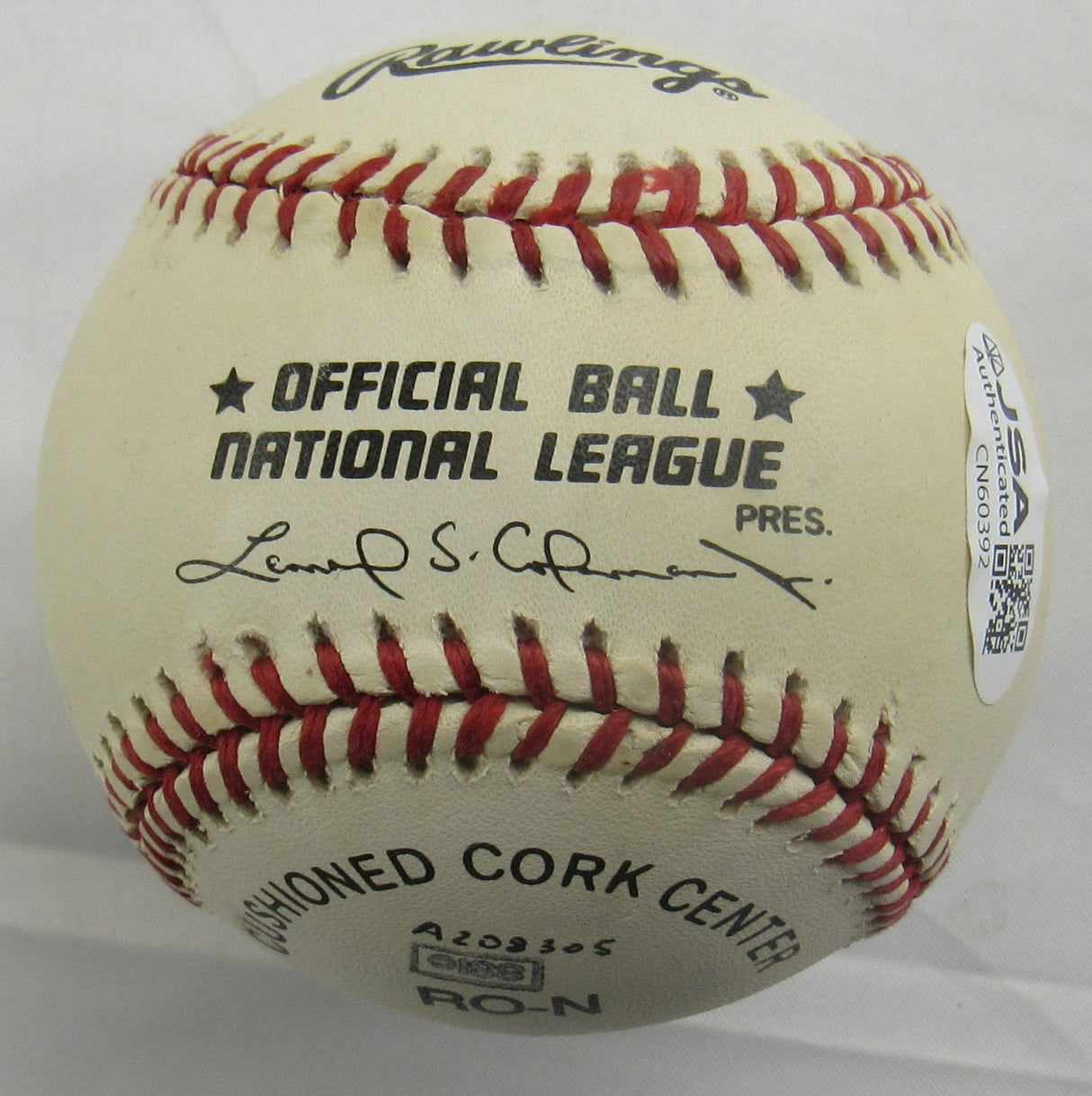 Joe Morgan Signed Rawlings Baseball JSA CN60392