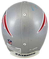 Patriots Tom Brady Authentic Signed Full Size Proline Helmet Tri Star #7718274