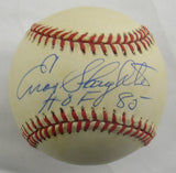 Enos Slaughter Signed Rawlings Baseball JSA CN60384