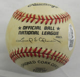 Enos Slaughter Signed Rawlings Baseball JSA CN60384