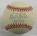 Bob Feller Signed Rawlings Baseball JSA CN60394