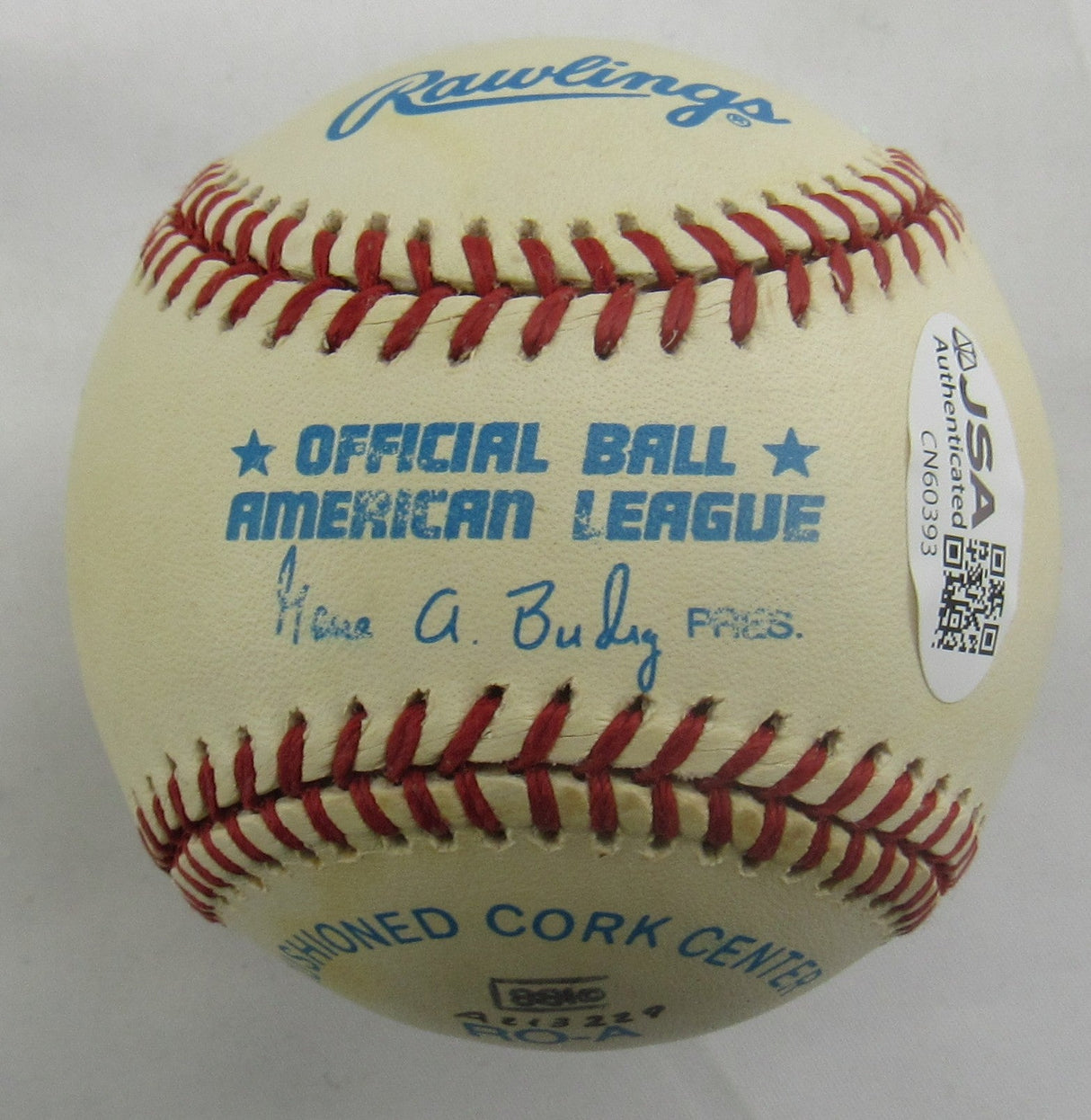 Rod Carew Signed Rawlings Baseball JSA CN60393