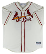 Cardinals Nolan Arenado Authentic Signed Cream Majestic Cool Base Jersey JSA