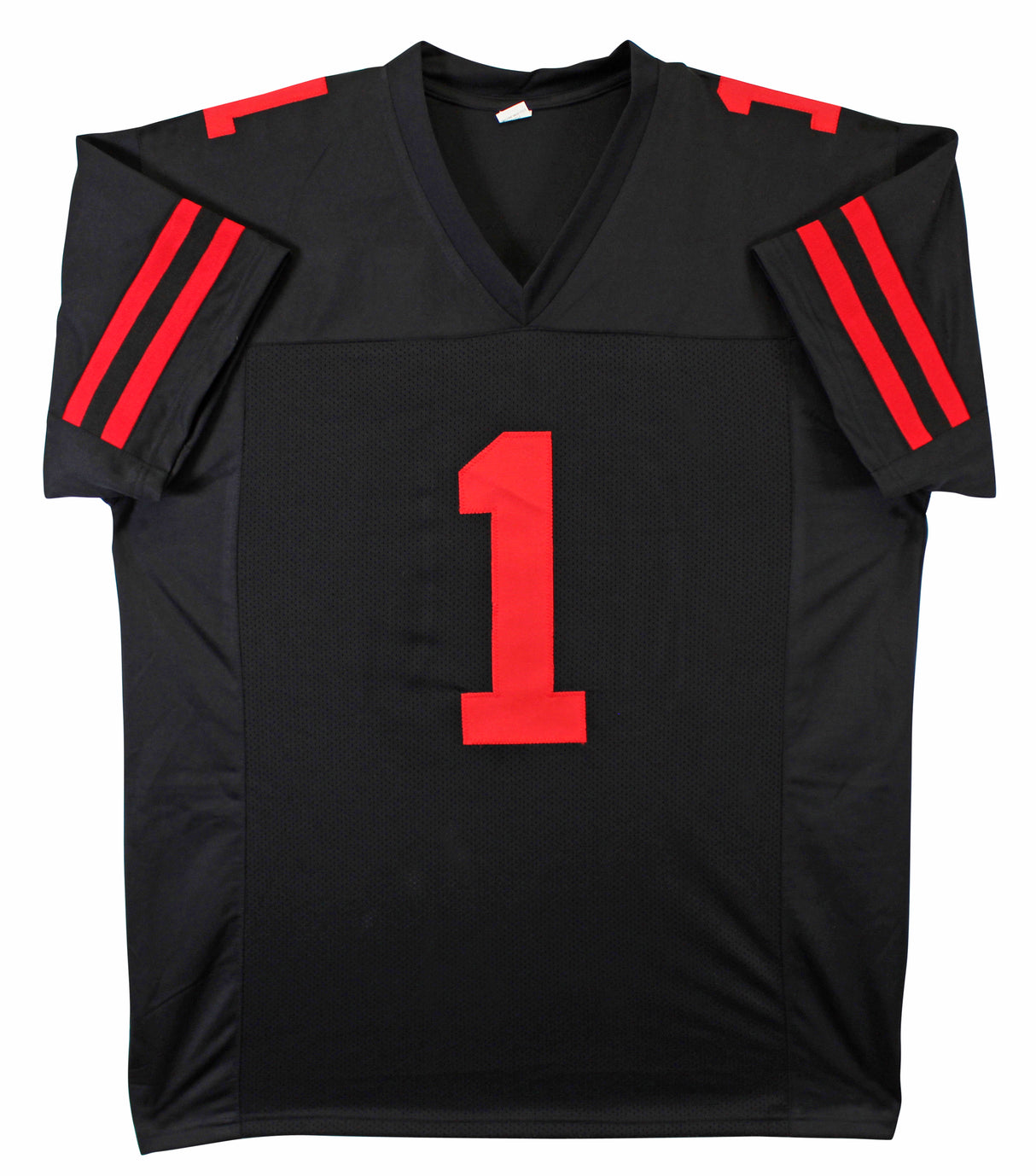 Deebo Samuel Authentic Signed Black Pro Style Jersey Autographed JSA 3