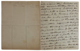 Martin Van Buren Signed 9.75x15.75 1828 2 Page Handwritten Letter BAS #AB77794