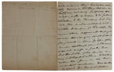 Martin Van Buren Signed 9.75x15.75 1828 2 Page Handwritten Letter BAS #AB77794