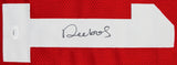 Deebo Samuel Authentic Signed Red Pro Style Jersey Autographed JSA 3
