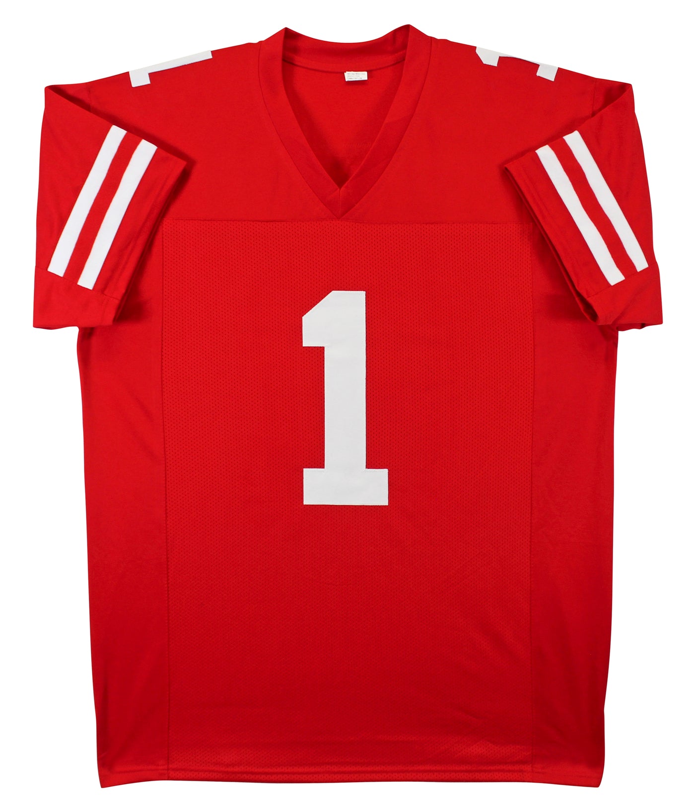 Deebo Samuel Authentic Signed Red Pro Style Jersey Autographed JSA 3