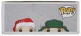 Chevy Chase & Randy Quaid Christmas Vacation Signed Funko Pop Vinyl Figure BAS W