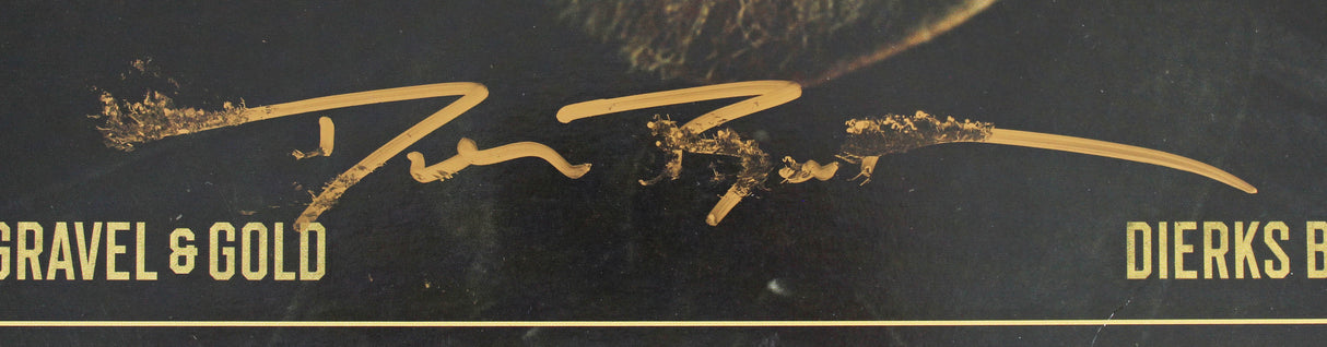 Dierks Bentley Authentic Signed Gravel & Gold Album Cover W/ Vinyl BAS #BH44847