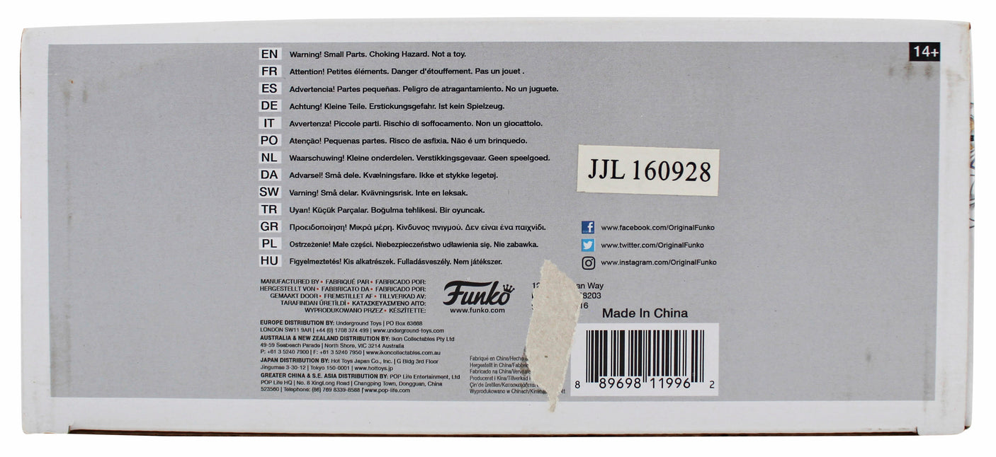 Chevy Chase & Randy Quaid Christmas Vacation Signed Funko Pop Vinyl Figure BAS W