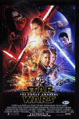 J.J. Abrams Star Wars The Force Awakens Authentic Signed 12x18 Photo BAS #H44832
