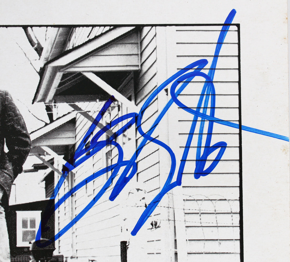 Bruce Springsteen Authentic Signed My Hometown Album Cover W/ Vinyl BAS #AB76879