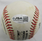 Ernie Banks Signed Auto Rawlings Baseball JSA CN60117