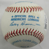 Don Larsen Signed Auto Rawlings Baseball JSA CN60119