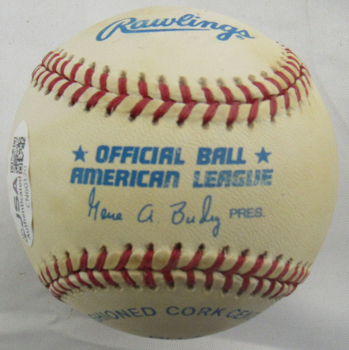 Don Larsen Signed Auto Rawlings Baseball JSA CN60120