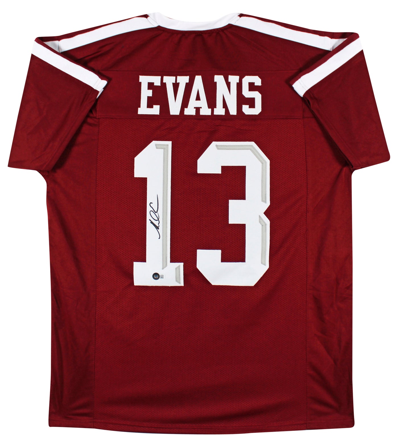 Texas A&M Mike Evans Authentic Signed Maroon Pro Style Jersey BAS Witnessed