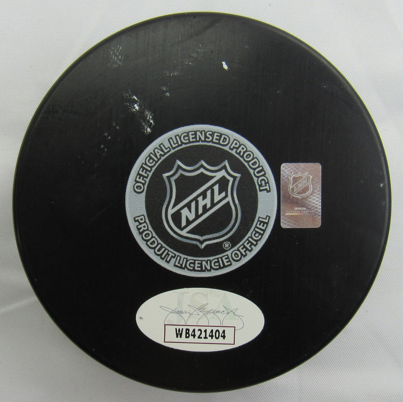 Marcel Dionne Signed Auto Autograph Kings Logo Hockey Puck w/ Insc JSA WB421404