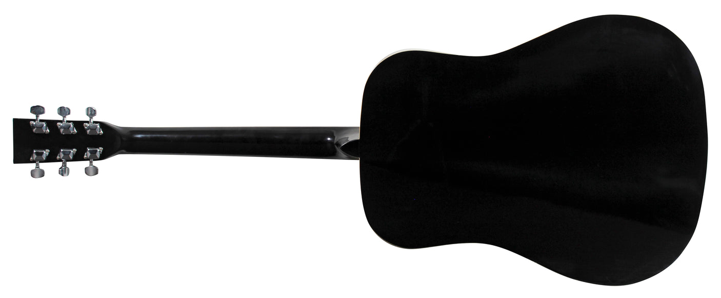 Mick Jagger Rolling Stones Authentic Signed Natural Acoustic Guitar BAS #A11594