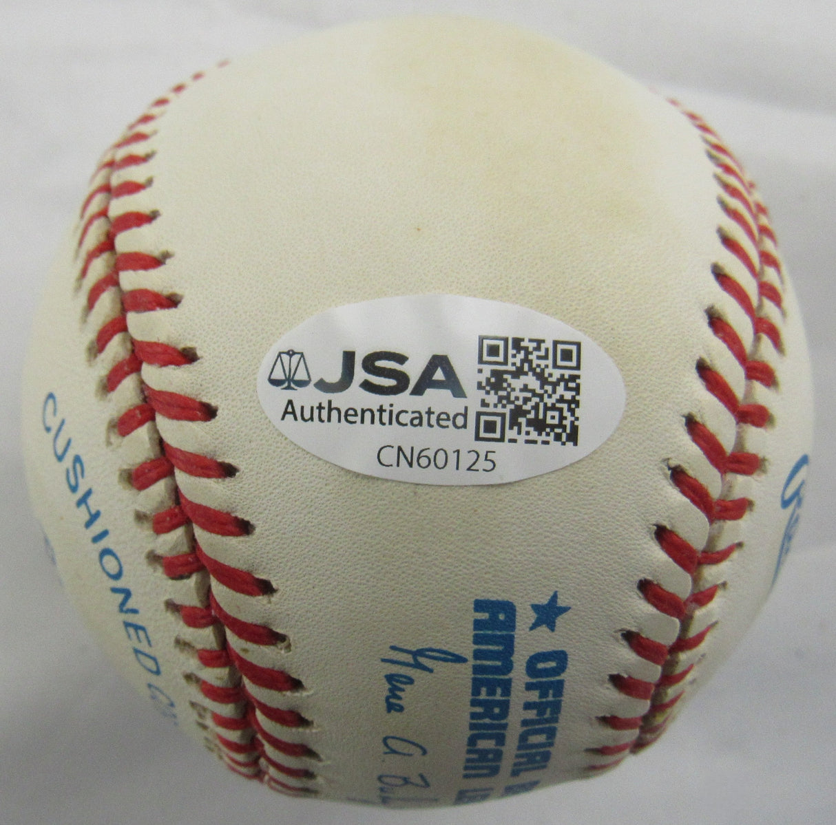 Don Larsen Signed Auto Rawlings Baseball JSA CN60125