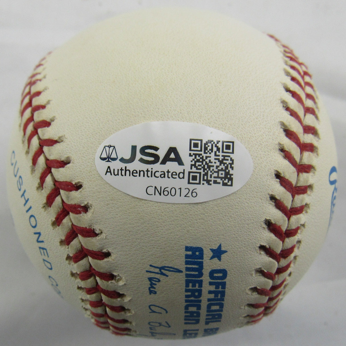 Don Larsen Signed Auto Rawlings Baseball JSA CN60126