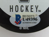 Bobby Hull Signed Auto Autograph Jets Logo Hockey Puck w/ Insc Beckett U49396