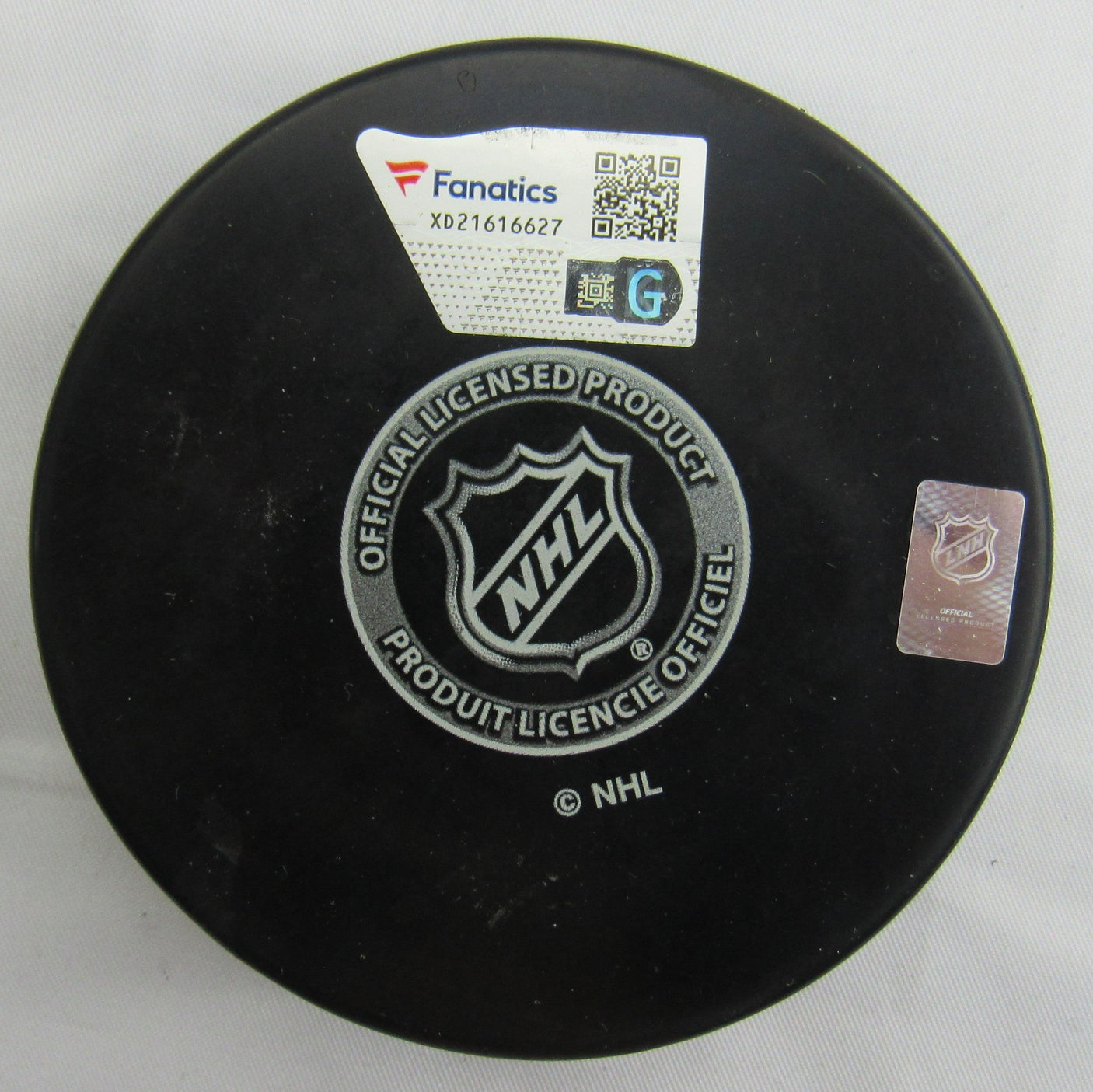 Adam Fox Signed Auto Autograph Rangers Logo Hockey Puck w/ Insc Fanatics Hologram
