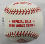 Andy Pettitte Signed Auto 1996 World Series Rawlings Baseball JSA CN60375