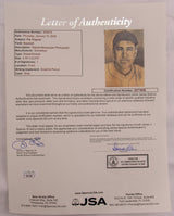 Pie Traynor Signed Auto Newspaper Photograph JSA LOA ZZ71858
