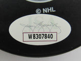 Phil Esposito Signed Auto Autograph Bruins Logo Hockey Puck w/ Insc JSA WB307840