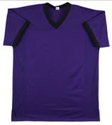 Ray Lewis & Joe Flacco Authentic Signed Purple Pro Style Jersey BAS Witnessed