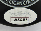 Billy Smith Signed Auto Autograph Islanders Logo Hockey Puck w/ Insc JSA WA532487