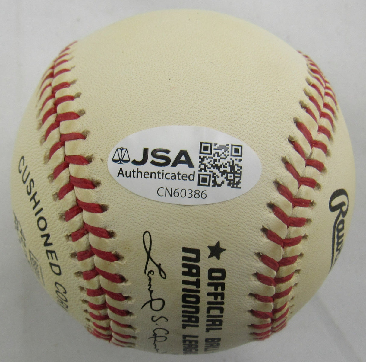 Pee Wee Reese Signed Auto Rawlings Baseball JSA CN60386