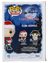 Chevy Chase Christmas Vacation Clark Signed Funko Pop Vinyl Figure BAS #WD24648