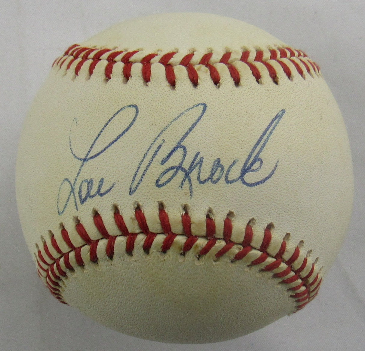 Lou Brock Signed Auto Rawlings Baseball JSA CN60113