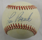 Lou Brock Signed Auto Rawlings Baseball JSA CN60113