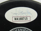 Bryan Trottier Signed Auto Autograph Islanders Logo Hockey Puck w/ Insc JSA WA168715