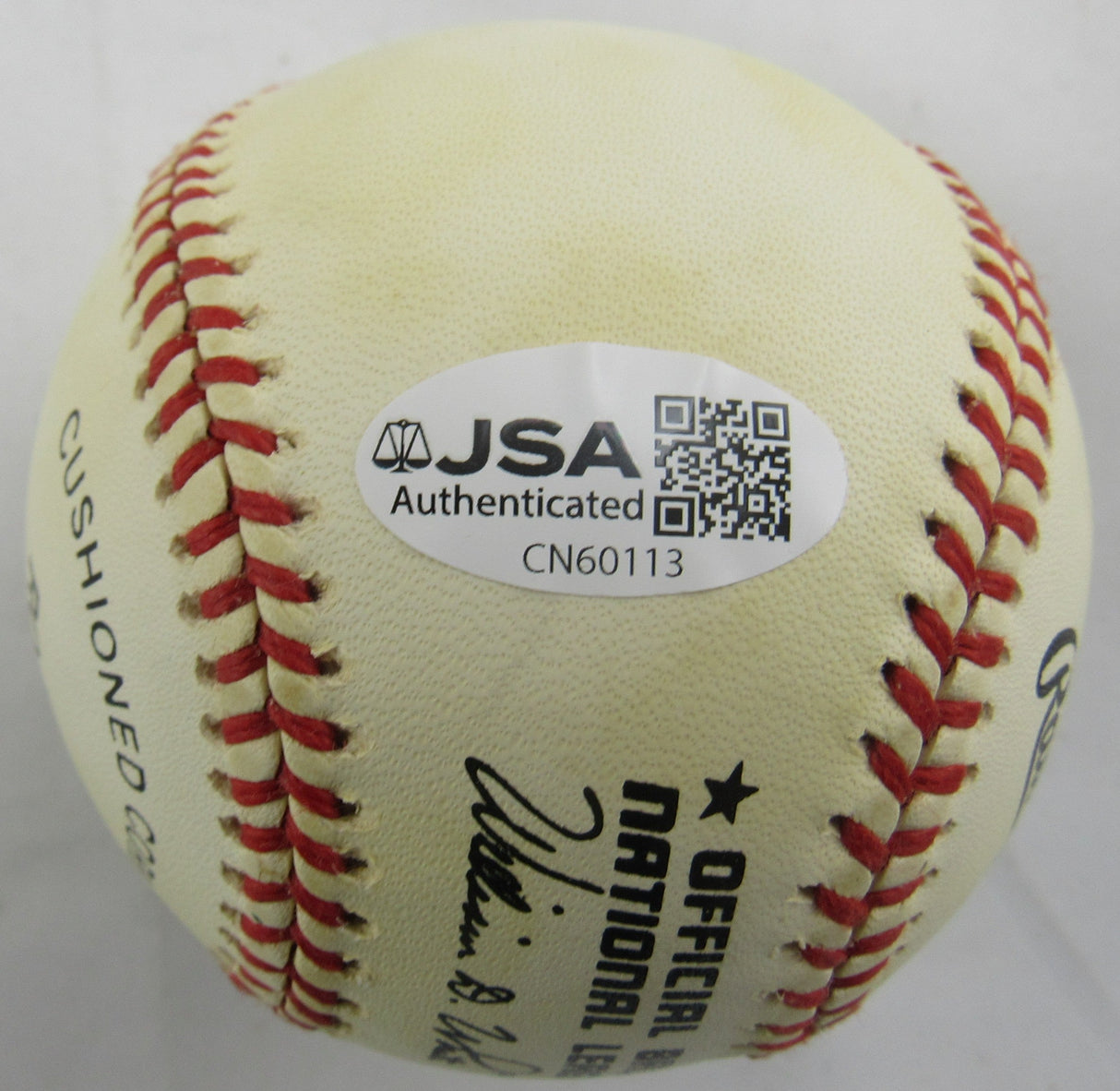 Lou Brock Signed Auto Rawlings Baseball JSA CN60113