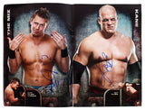 WWE Superstars (64) Cena, Edge, Sheamus, Mysterio, Signed 2010 WWE Program BAS