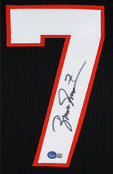 Boomer Esiason Authentic Signed Black Pro Style Jersey Autographed BAS Witnessed