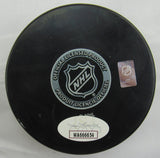 Barclay Goodrow Signed Auto Autograph Rangers Logo Hockey Puck w/ Insc JSA WA666654
