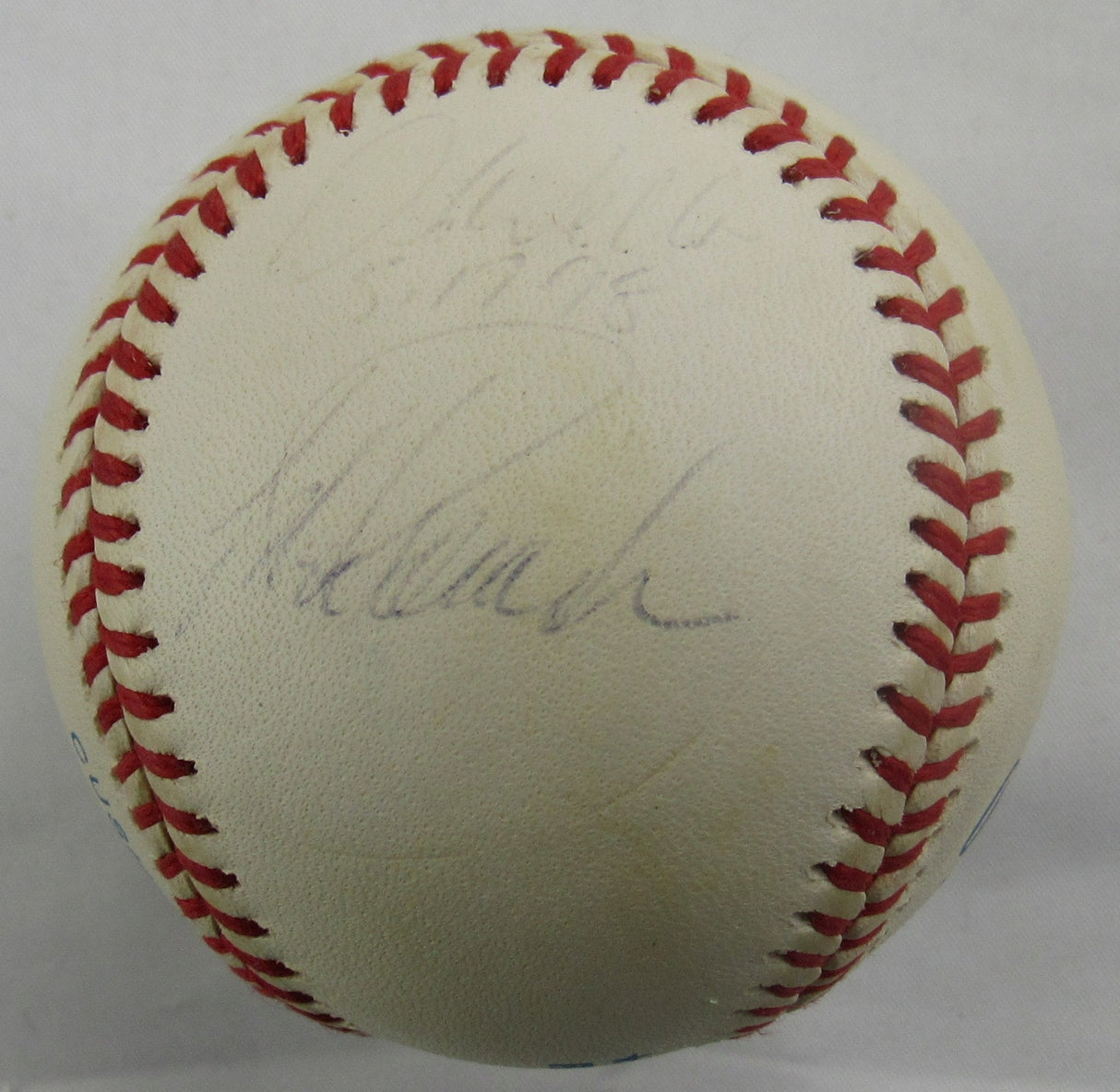 Don Larsen Yogi Berra w/4 Others - PG Yankees Ball - Multi Signed Auto Rawlings Baseball JSA CN60108