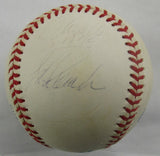 Don Larsen Yogi Berra w/4 Others - PG Yankees Ball - Multi Signed Auto Rawlings Baseball JSA CN60108