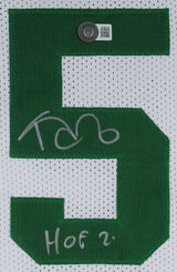 Kevin Garnett "HOF 2020" Authentic Signed White Pro Style Jersey BAS Witnessed